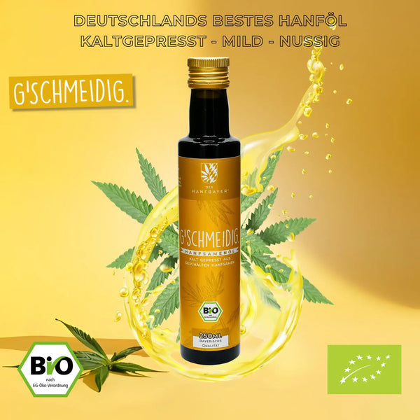 Bio Hanföl kaltgepresst