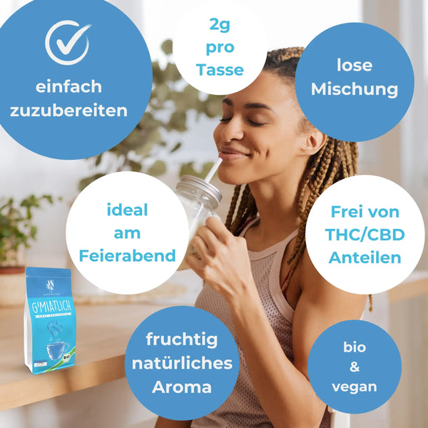 Bio Hanf Kräuter Tee Kaufen Der Hanfbayer Beschreibung