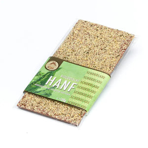 Bio Vollmilch Hanf Schokolade mit gerösteten Hanfsamen 100g - Der Hanfbayer