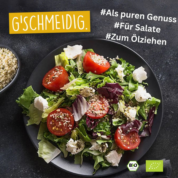 Bio Hanföl kaltgepresst Salat