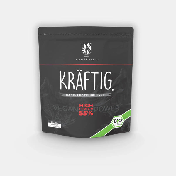 Hanfprotein | Bio & vegan | KRÄFTIG.