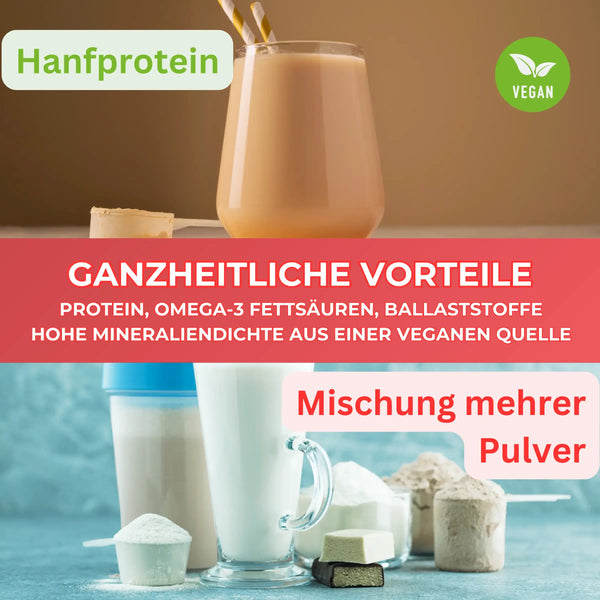 Hanfprotein | Bio & vegan | KRÄFTIG.