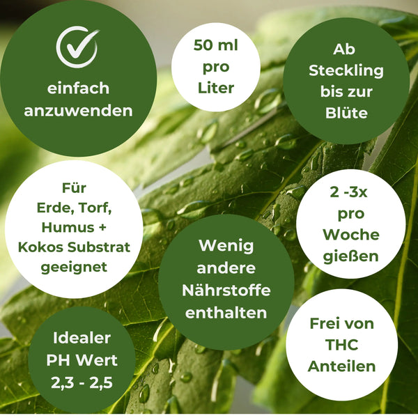cannabis dünger einfache anwendung