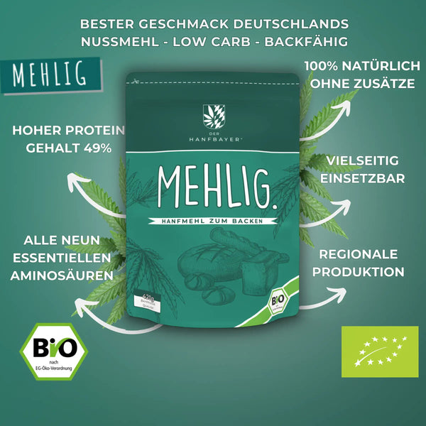 Bio Hanfmehl Kaufen Der Hanfbayer GmbH Vorteile