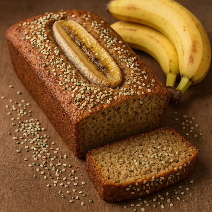Hanf Bananenbrot Rezept