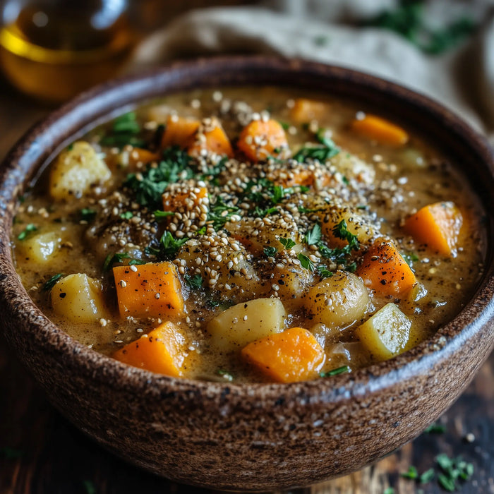Bunter Hanf Gemüse Eintopf Rezept