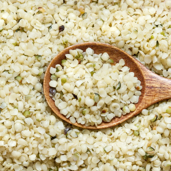 geschälte Hanfsamen