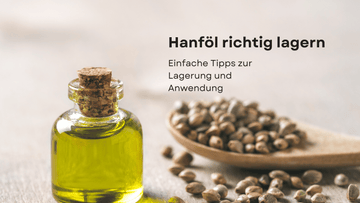 Hanföl lagern Blog Banner