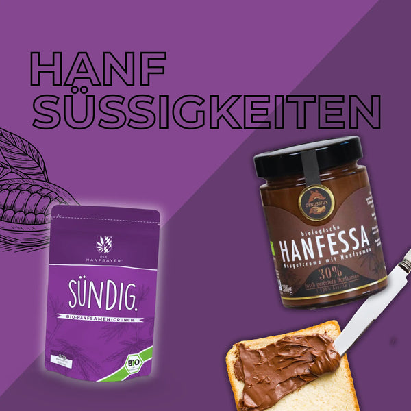 Hanf Süssigkeiten Kollektion