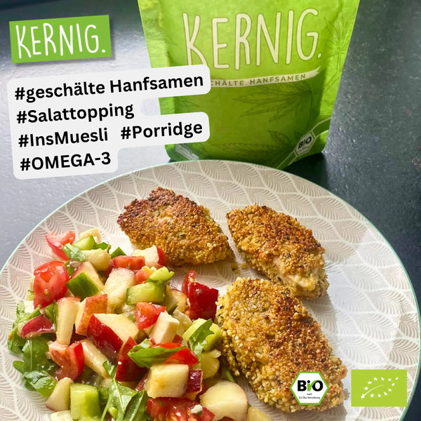 Bio Geschälte Hanfsamen Rezeptvorschlag Der Hanfbayer