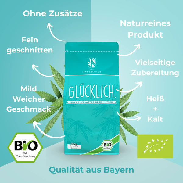 Bio Hanfblätter Tee kaufen Der Hanfbayer Vorteile 1