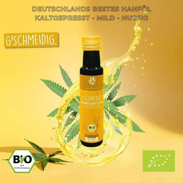 Bio Hanföl kaltgepresst 100ml kaufen