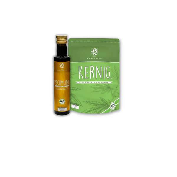 Bio Hanföl Hanfsamen Bundle
