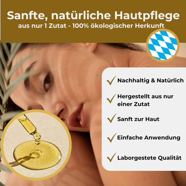 Glückshanf Kosmetik Hanföl bestes Hautpflegeöl