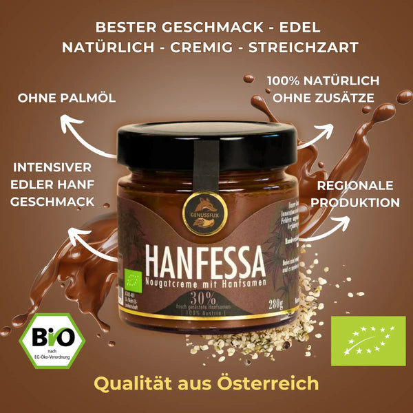 Bio Hanf-Nougat-Creme Kaufen Vorteile