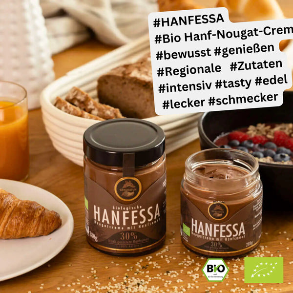 Bio Hanf-Nougat-Creme Kaufen Frühstück