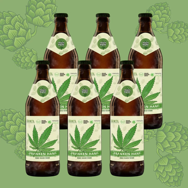 Sixpack Hanfbier Franken Hanf Bier 6er Pack