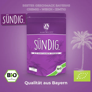 Bio Hanfsamen Sündig kaufen Der Hanfbayer 90g Titel