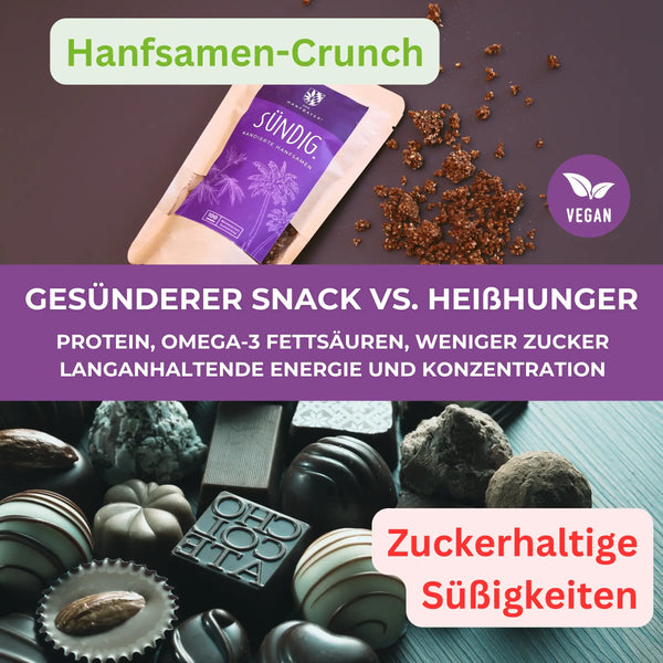 Bio Hanfsamen Sündig kaufen Der Hanfbayer Gesunder Snack