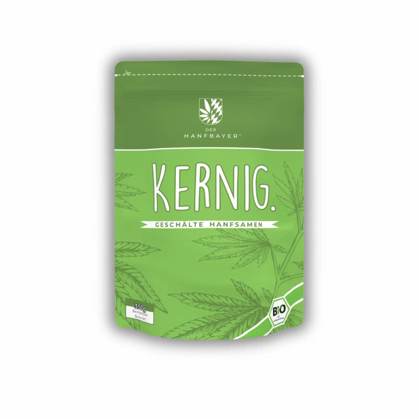 Bio geschälte Hanfsamen Kernig 350g