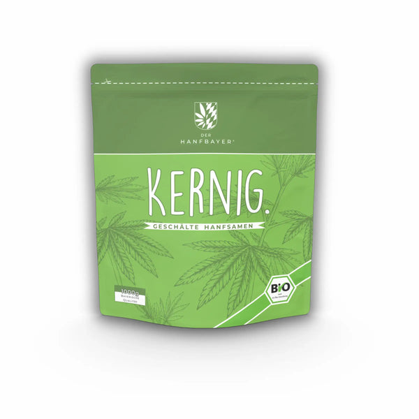 Bio geschälte Hanfsamen Kernig 1000g